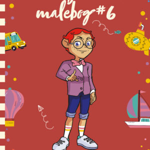 Hr. Klogemands malebog #6 - den sjette med flotte og seje transportmidler