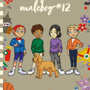 Hr. Klogemands malebog #12 - den tolvte med 4 venner