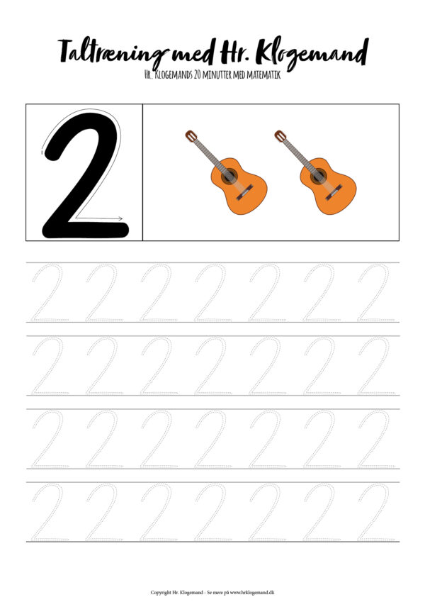 Hr. Klogemands 20 minutter med matematik - Musik Matematik - LIGHT UDGAVE - Image 8