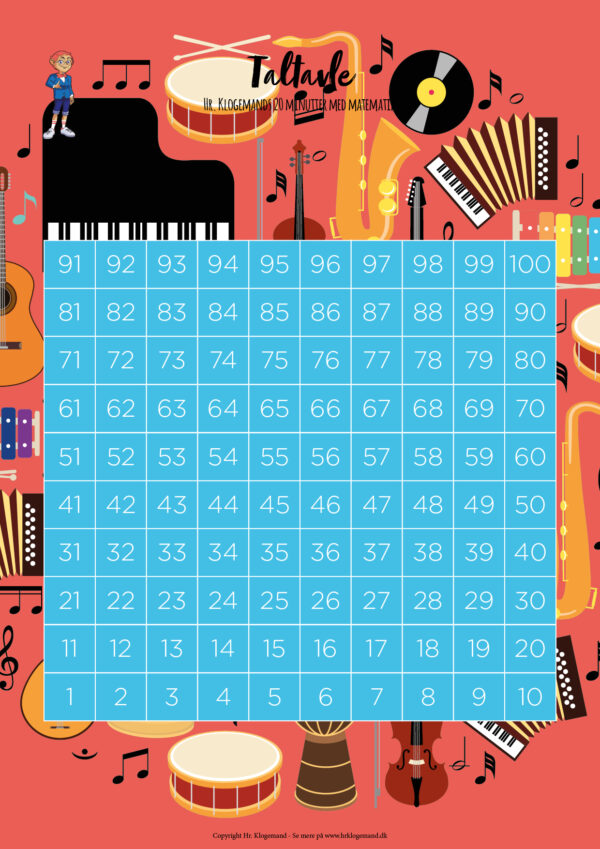Hr. Klogemands 20 minutter med matematik - Musik Matematik - LIGHT UDGAVE - Image 10