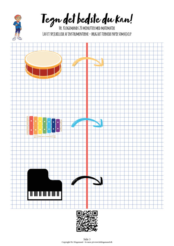 Hr. Klogemands 20 minutter med matematik - Musik Matematik - LIGHT UDGAVE - Image 2