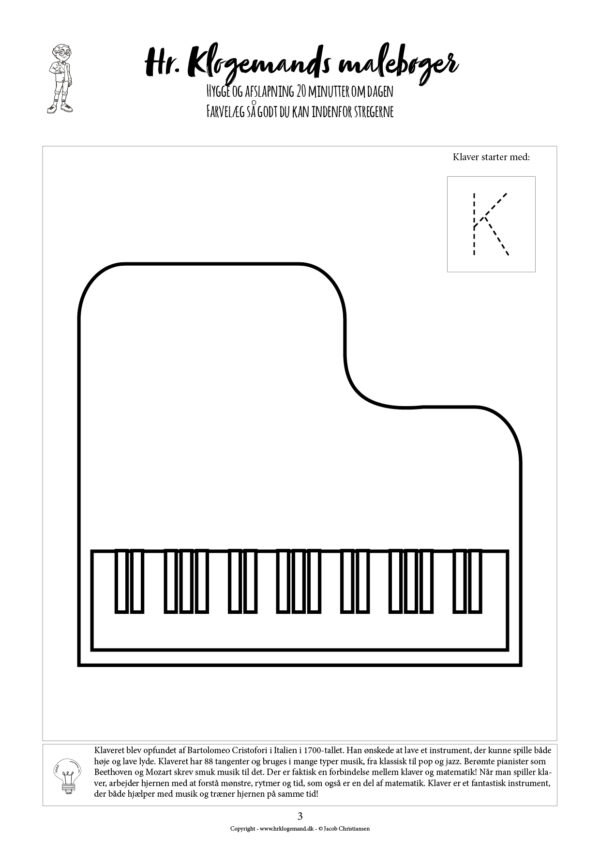 Hr. Klogemands malebog #14 - den fjortende om instrumenter - Image 2