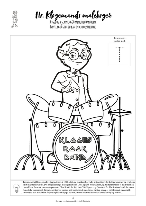 Hr. Klogemands malebog #14 - den fjortende om instrumenter - Image 3