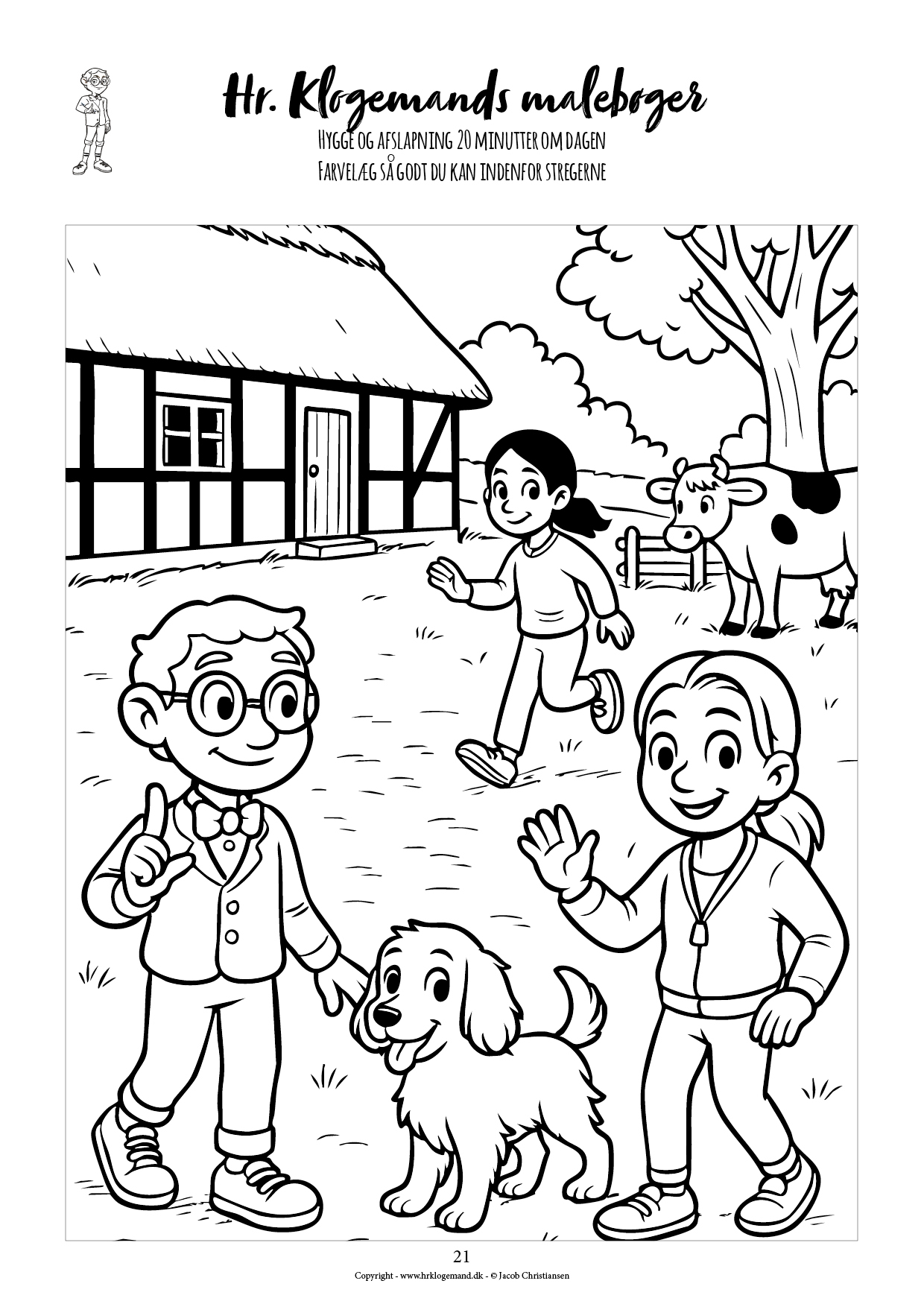 Hr. Klogemands malebog #19 - den nittende med sommerferie aktiviteter - Billede 10