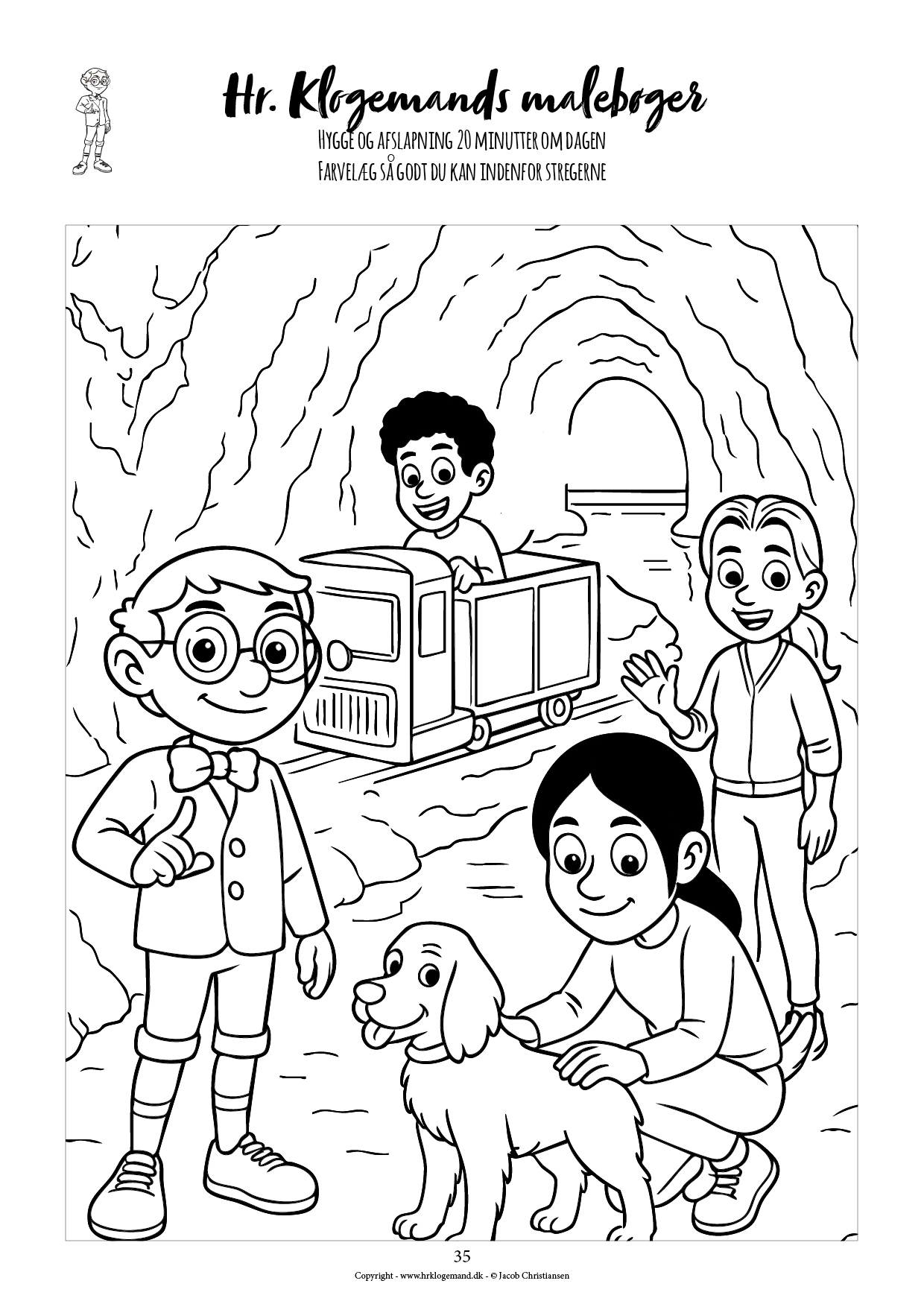Hr. Klogemands malebog #19 - den nittende med sommerferie aktiviteter - Billede 17