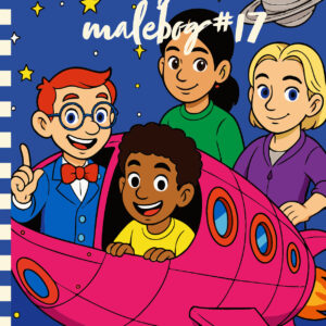 Er du på udkig efter en sjov og lærerig malebog til dit barn? Hr. Klogemands Malebog om rummet er den perfekte løsning! Denne unikke malebog kombinerer kreativ farvelægning med spændende små fakta fantasier om vennerne Hr. Klogemand, Karla, Anna og Kvik der tager en tur ud i rummet. Hr. Klogemand, hans tvillingesøster Karla, den nysgerrige dreng Kvik og den kreative pige Anna er som de fleste børn. De har en fælles passion for at stille spørgsmål, opdage nye ting og rejse derhen, hvor fantasien – og videnskaben – fører dem. De bor i en lille by på Jorden, men deres drømme rækker langt ud i universet. En dag, efter at have læst om stjerner og planeter i deres yndlingsbog i skolen, får de en idé: Hvad hvis de selv kunne rejse ud i rummet og finde svar på de største mysterier, børn kan have om universet? Med hjælp fra Hr. Klogemands hjemmebyggede rumskib "Stjerneskuddet" gør de drømmen til virkelighed. Rumskibet er udstyret med alt, de kunne få brug for – computere, teleskoper, prøverum, tegnegrej og en kagedåse med Annas hjemmebagte stjernesmåkager. De planlægger at rejse til ti forskellige steder og fænomener i universet, som alle børn mellem 6 og 10 år bør kende til. Ikke bare for at lære – men for at opleve det på egen krop. På deres rejse i tid og sted skal de overvære universets begyndelse, flyve forbi Solen, danse med planeterne, lande på Månen, svæve gennem galakser, nærme sig sorte huller, undvige asteroider, beundre kometer, besøge en rumstation – og til sidst spekulere på, om der mon findes liv et andet sted end Jorden. Disse ti historier er en blanding af eventyr og fakta, og gennem børnenes øjne bliver universet både forståeligt og fantastisk. De fire venner lærer ikke bare om rummet – de opdager også hvor vigtigt venskab, mod og nysgerrighed er, når man vil forstå det store mysterium, vi alle er en del af: universet. Tag dine farveblyanter frem, og gør dig klar til at udforske mere om rummet.🌟