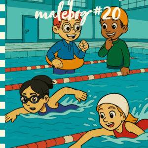 Hr. Klogemands malebog #20 - den tyvende med sport (LIGHT UDGAVE)