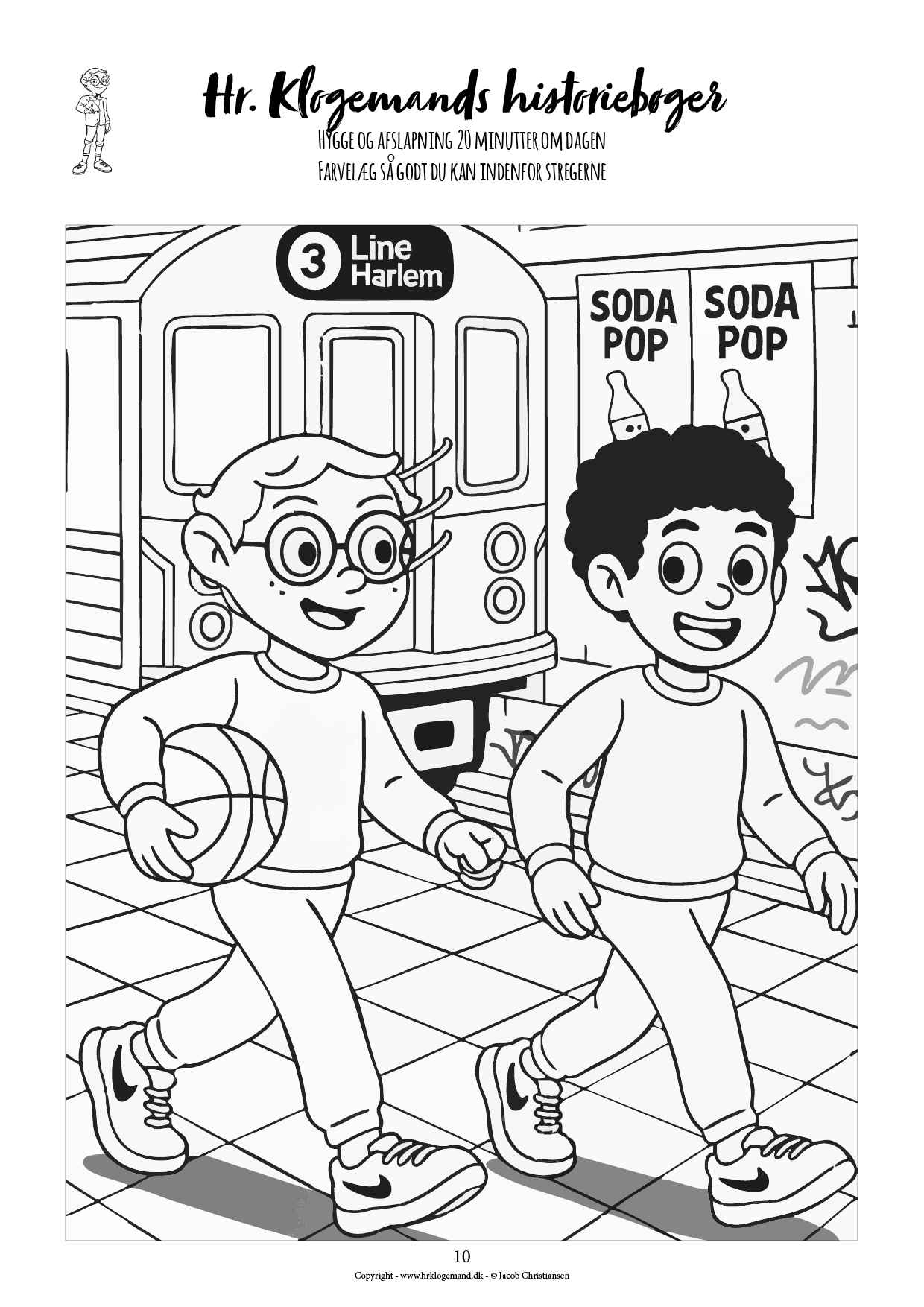 Hr. Klogemands historiebøger #3 - New York: Undergrundens plan - (LIGHT UDGAVE) - Billede 8