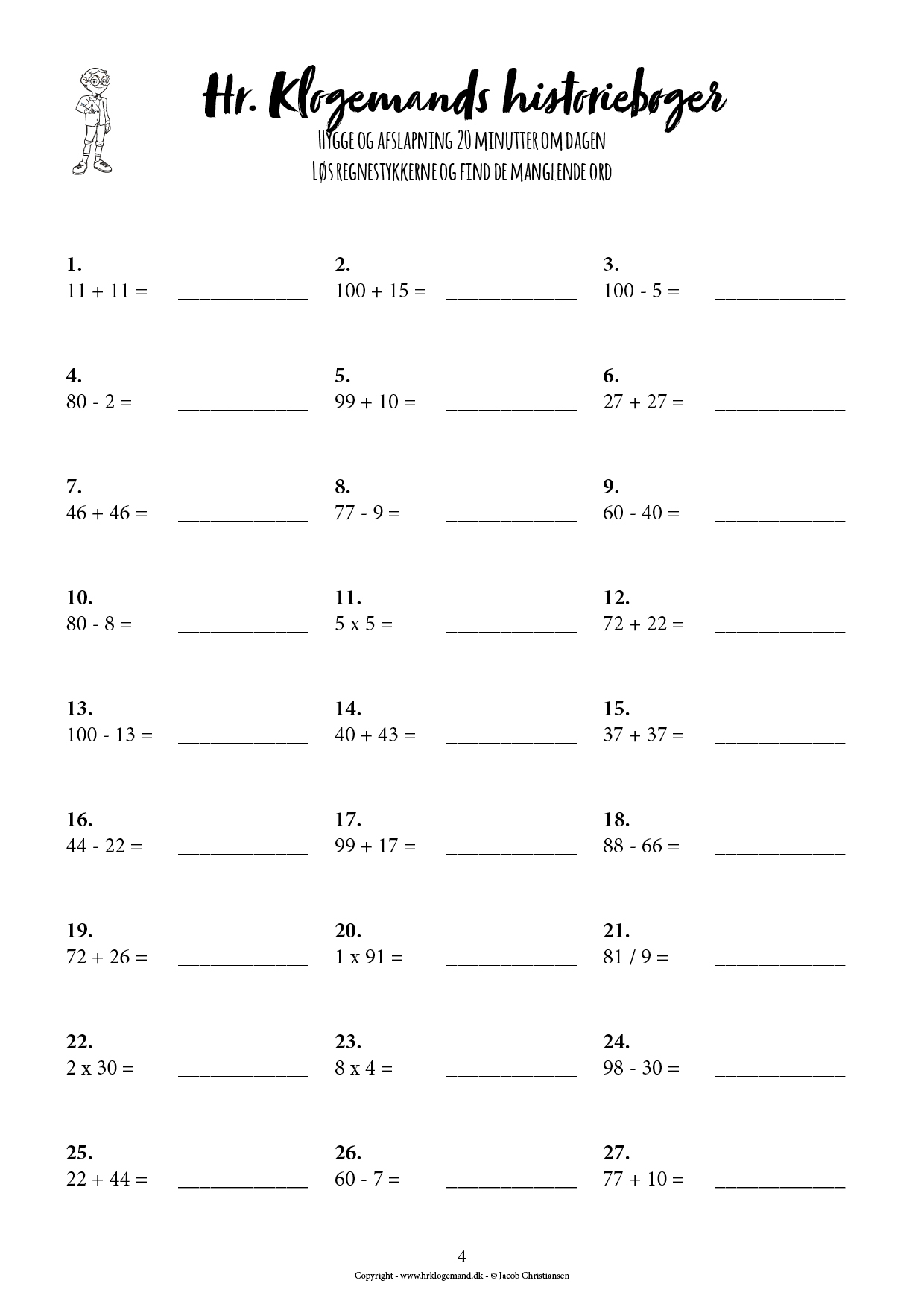 Hr. Klogemands historiebøger #3 - New York: Undergrundens plan - (LIGHT UDGAVE) - Billede 2