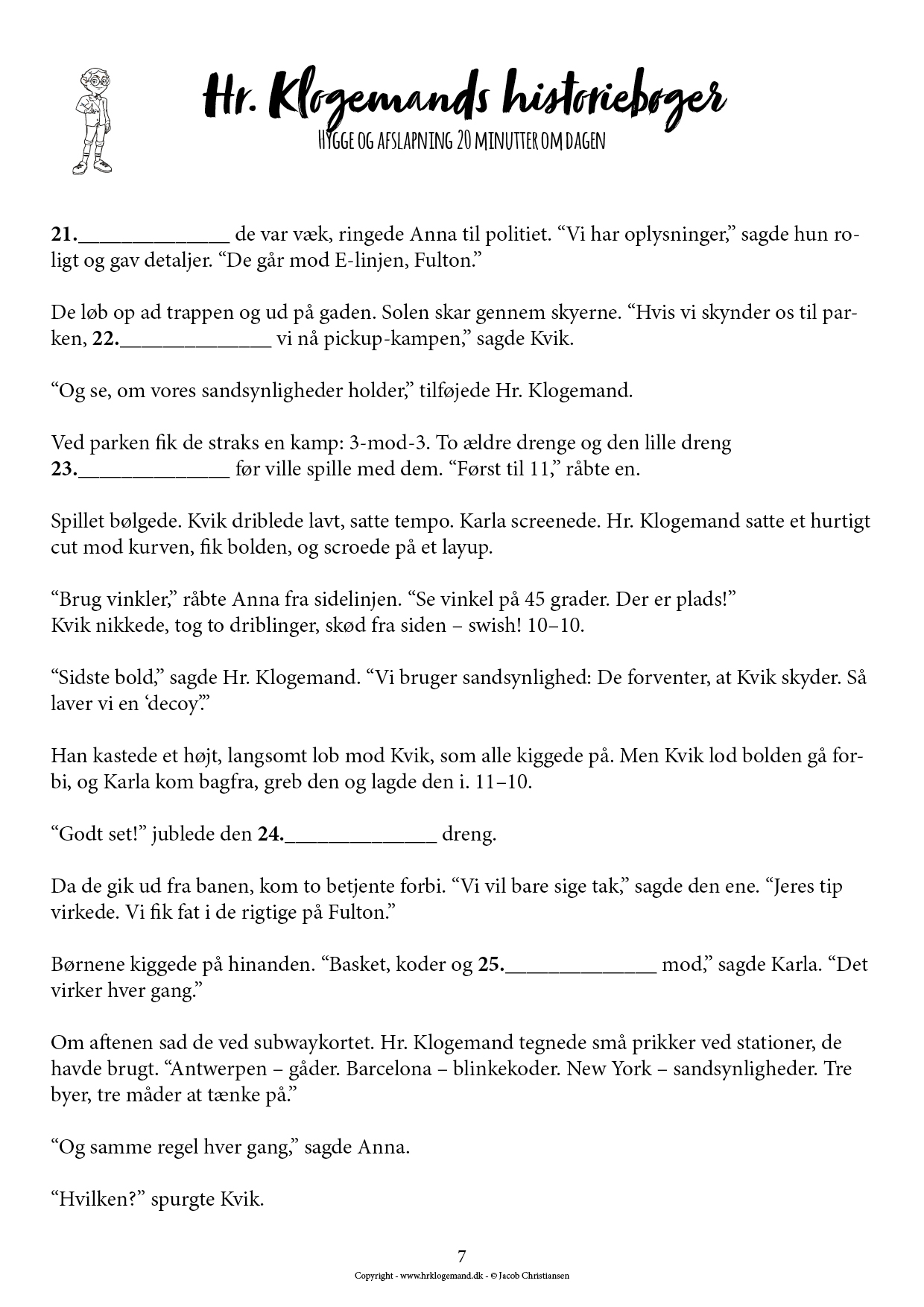 Hr. Klogemands historiebøger #3 - New York: Undergrundens plan - (LIGHT UDGAVE) - Billede 5