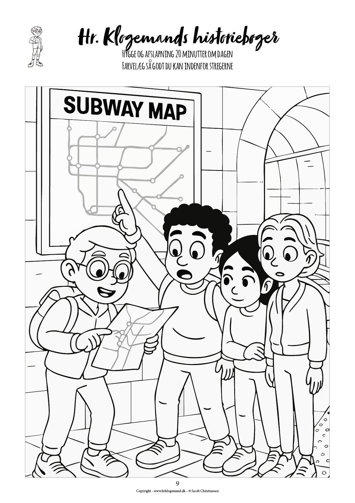 Hr. Klogemands historiebøger #3 - New York: Undergrundens plan - (LIGHT UDGAVE) - Billede 7