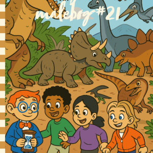 Hr. Klogemands malebog #21 - den enogtyvende og Dinosaurernes Tid (LIGHT UDGAVE)