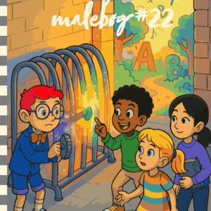 En helt almindelig dag i skolegården opdager Karla, Anna, Hr. Klogemand og Kvik en magisk port gemt i et gammelt cykelstativ. Bag muren gemmer sig Alfabetistan – landet hvor bogstaverne bor! Her lærer de, at bogstaverne ligner monstre, men i virkeligheden bare venter på at blive forstået.