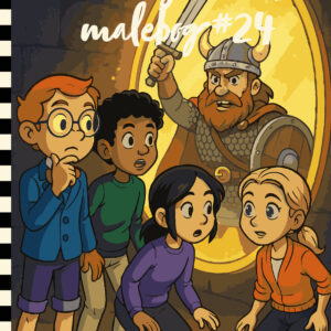 Hr. Klogemands malebog #24 - den fireogtyvende med rejsen vikingetiden - LIGHT UDGAVE