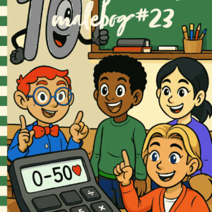 Hr. Klogemands malebog #23 - den treogtyvende med rejsen til tallets fødsel (LIGHT UDGAVE)