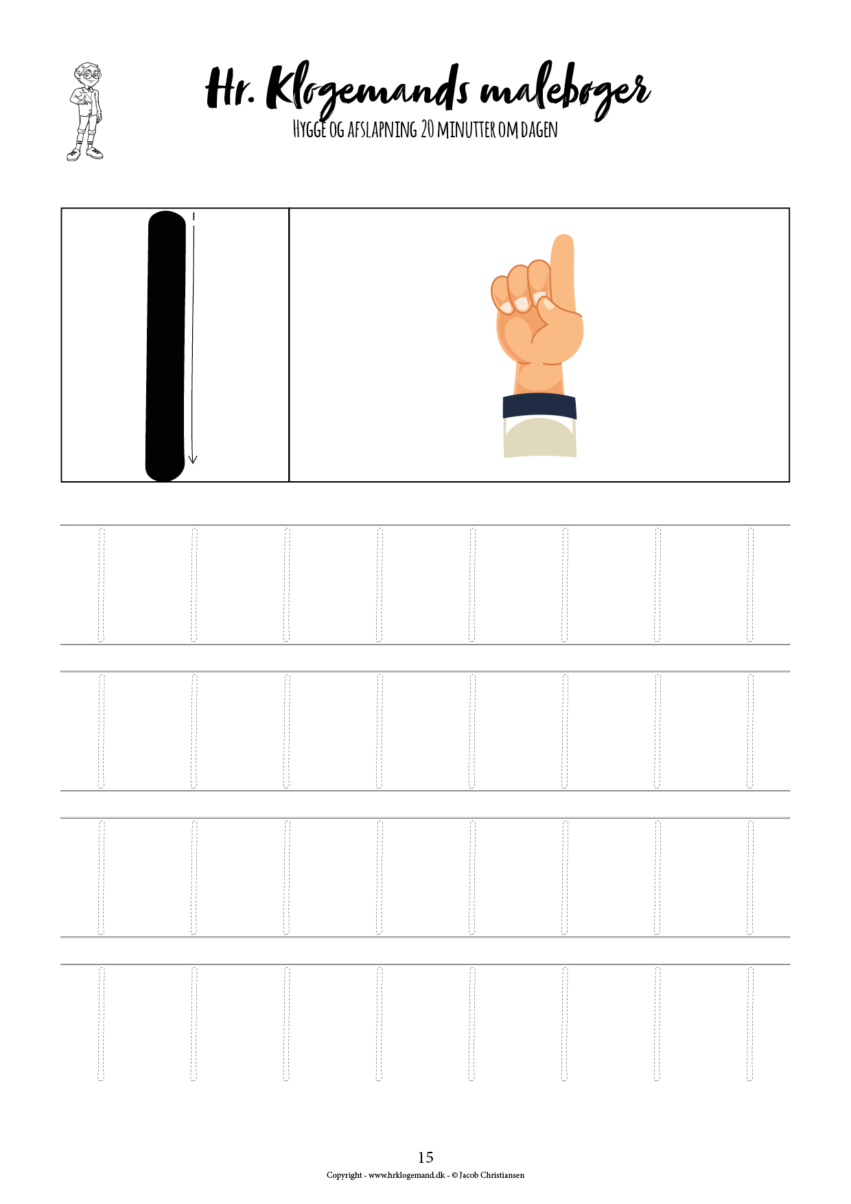 Hr. Klogemands malebog #23 - den treogtyvende med rejsen til tallets fødsel (LIGHT UDGAVE) - Billede 9