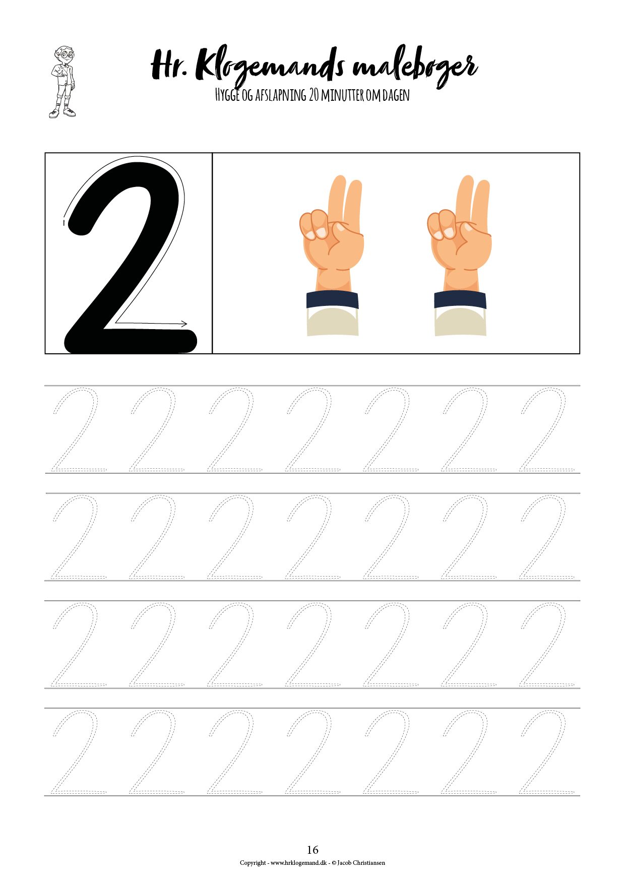 Hr. Klogemands malebog #23 - den treogtyvende med rejsen til tallets fødsel (LIGHT UDGAVE) - Billede 10