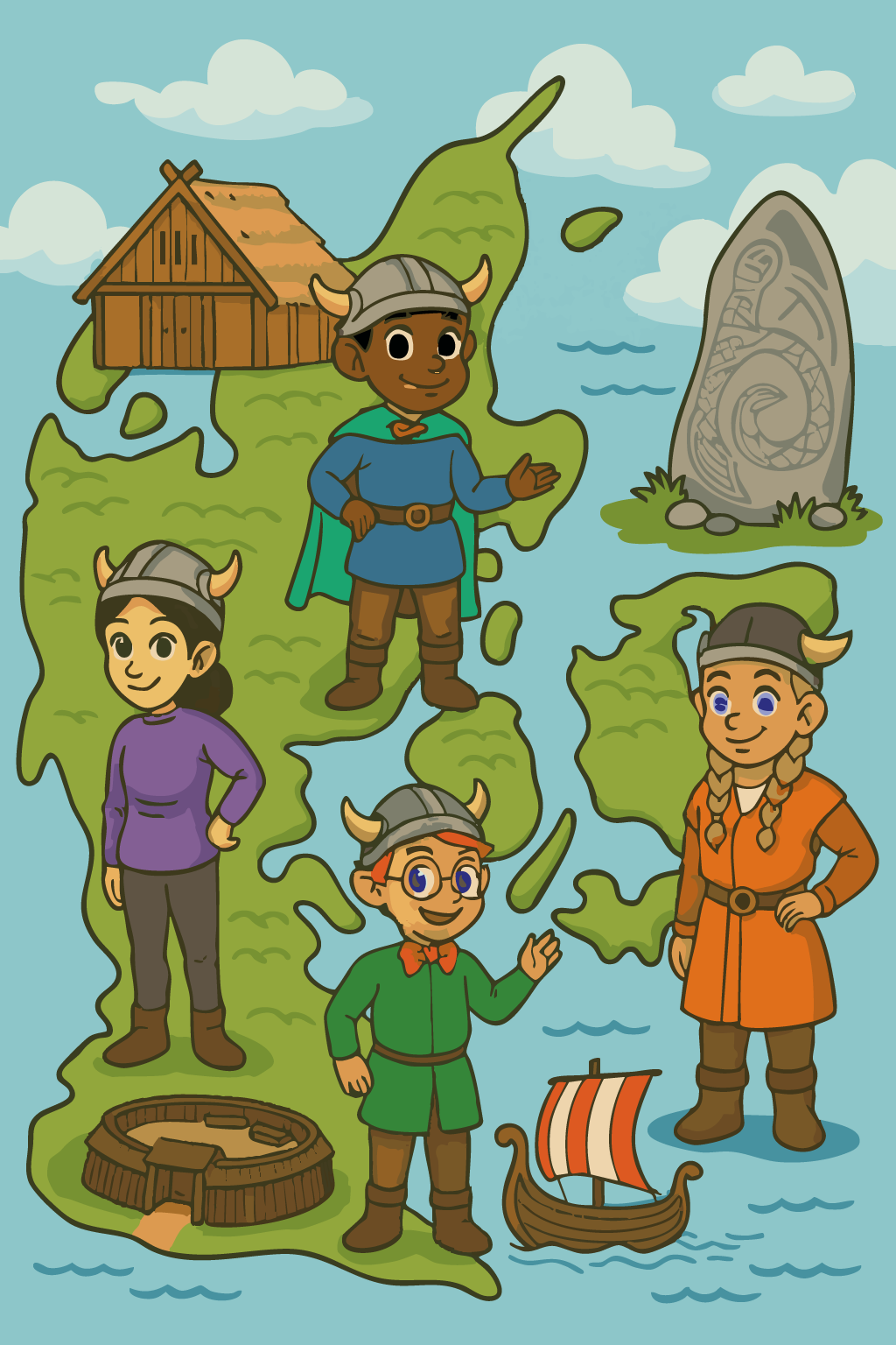 Hr. Klogemand’s Rejseguide til Vikingetiden